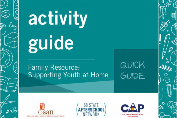 Quick Guide- Family Resource: Supporting Youth at Home